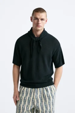 Outlet CAMISETA PUNTO PAÑOLETA Hombre Jerséis / Chaquetas