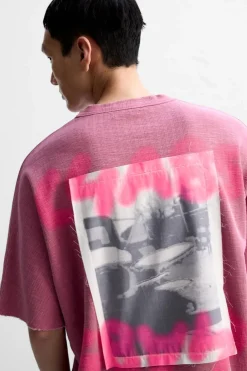 Discount CAMISETA PUNTO PARCHE Hombre Jerséis / Chaquetas|Camisetas