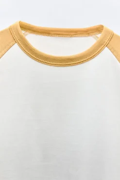 Niños ZARA 1½ - 6 Años·Camisetas|1½ - 6 Años·Camisetas<CAMISETA RANGLAN CONTRASTE