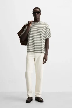 Clearance CAMISETA RAYAS Hombre Camisetas