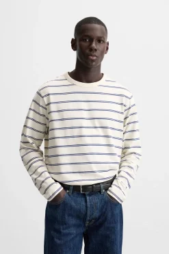 Sale CAMISETA RAYAS Hombre Camisetas