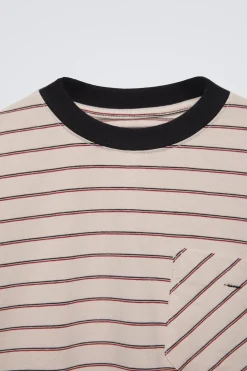 Niños ZARA 6 - 14 Años·Camisetas<CAMISETA RAYAS BOLSILLO