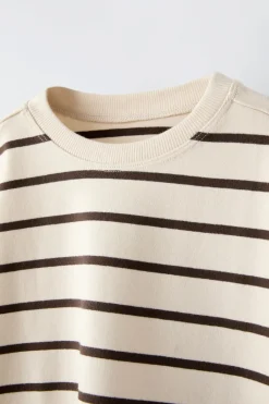 Niños ZARA 1½ - 6 Años·Sudaderas|1½ - 6 Años·Camisetas<CAMISETA RAYAS ETIQUETA