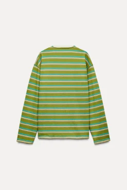 Hot CAMISETA RAYAS HEAVY COTTON Mujer Camisetas