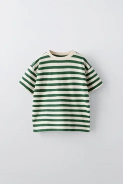 Niños ZARA 1½ - 6 Años·Camisetas|1½ - 6 Años·Camisetas<CAMISETA RAYAS MEDIUM WEIGHT