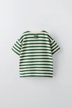 Niños ZARA 1½ - 6 Años·Camisetas|1½ - 6 Años·Camisetas<CAMISETA RAYAS MEDIUM WEIGHT
