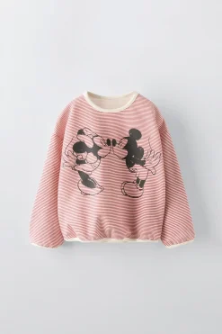 Niños ZARA 1½ - 6 Años·Camisetas|1½ - 6 Años·Licencias<CAMISETA RAYAS MICKEY Y MINNIE MOUSE © DISNEY
