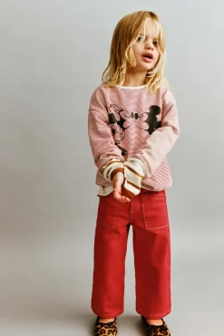 Niños ZARA 1½ - 6 Años·Camisetas|1½ - 6 Años·Licencias<CAMISETA RAYAS MICKEY Y MINNIE MOUSE © DISNEY