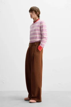 Clearance CAMISETA RAYAS RIB X HARRY LAMBERT Hombre Camisetas