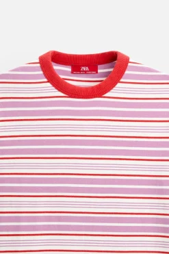 Clearance CAMISETA RAYAS RIB X HARRY LAMBERT Hombre Camisetas