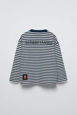 Niños ZARA 6 - 14 Años·Camisetas<CAMISETA RAYAS RICARDO-CAVOLO