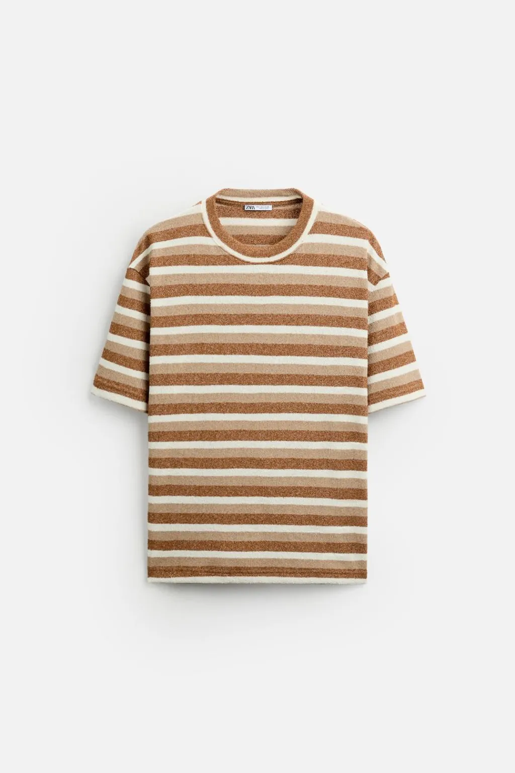 New CAMISETA RAYAS TEXTURA Hombre Camisetas