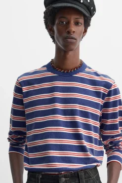 Outlet CAMISETA RAYAS X HARRY LAMBERT Hombre Camisetas