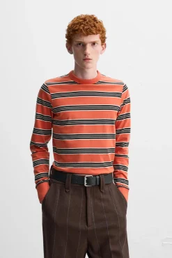 Outlet CAMISETA RAYAS X HARRY LAMBERT Hombre Camisetas