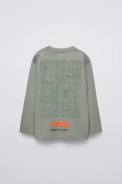 Niños ZARA 6 - 14 Años·Camisetas<CAMISETA RELIEVE JEEP ®