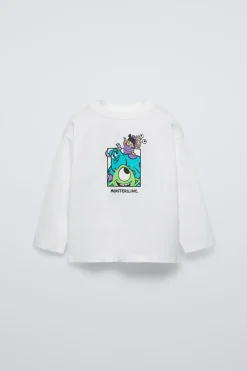 Niños ZARA 1½ - 6 Años·Camisetas|1½ - 6 Años·Licencias<CAMISETA RELIEVE MONSTRUOS S.A © DISNEY PIXAR