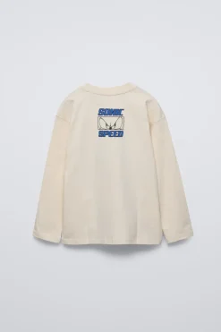 Niños ZARA 6 - 14 Años·Camisetas<CAMISETA RELIEVE SONIC © SEGA