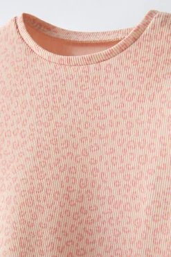 Niños ZARA 1½ - 6 Años·Camisetas|6 - 18 Meses·Camisetas<CAMISETA RIB ANIMAL PRINT