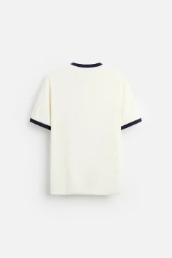 Sale CAMISETA RIB CONTRASTE Hombre Camisetas