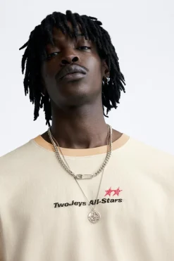 Discount CAMISETA RIB CONTRASTE X TWOJEYS LIMITED EDITION Hombre Camisetas