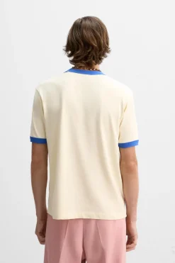 Hot CAMISETA RIB CONTRASTE X HARRY LAMBERT Hombre Camisetas