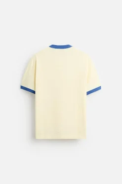 Hot CAMISETA RIB CONTRASTE X HARRY LAMBERT Hombre Camisetas