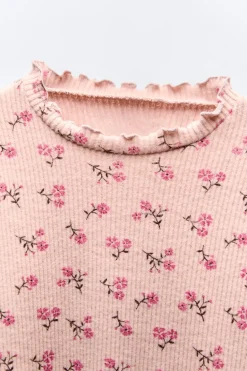 Niños ZARA 1½ - 6 Años·Camisetas|1½ - 6 Años·Total Look<CAMISETA RIB ESTAMPADA SOFT TOUCH