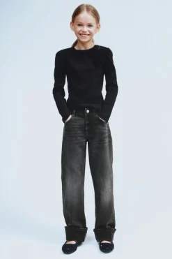 Niños ZARA 6 - 14 Años·Camisetas<CAMISETA RIB FLOR