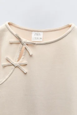 Niños ZARA 6 - 14 Años·Camisetas<CAMISETA RIB LACITOS