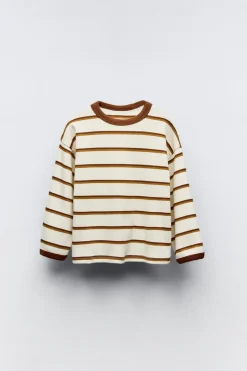 Niños ZARA 1½ - 6 Años·Camisetas|1½ - 6 Años·Camisetas<CAMISETA RIB RAYAS