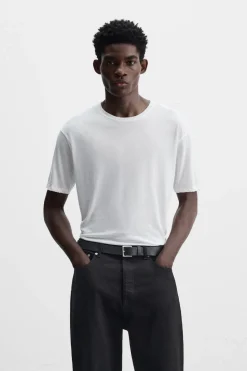 Best CAMISETA SEMITRANSPARENTE Hombre Camisetas