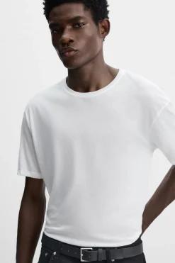 Best CAMISETA SEMITRANSPARENTE Hombre Camisetas