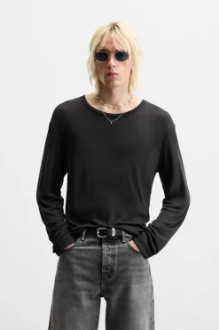 Clearance CAMISETA SEMITRANSPARENTE Hombre Camisetas