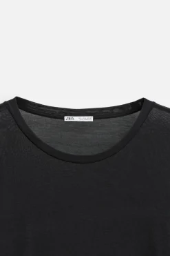 Clearance CAMISETA SEMITRANSPARENTE Hombre Camisetas