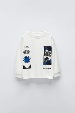 Niños ZARA 1½ - 6 Años·Camisetas|6 - 18 Meses·Camisetas<CAMISETA SKATE PUÑOS