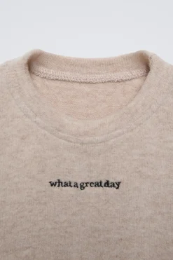 Niños ZARA 1½ - 6 Años·Camisetas|1½ - 6 Años·Camisetas<CAMISETA SOFT TOUCH BORDADO