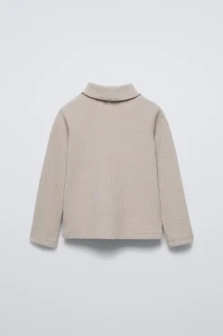 Niños ZARA 1½ - 6 Años·Camisetas|6 - 18 Meses·Camisetas<CAMISETA SOFT TOUCH CUELLO VUELTO