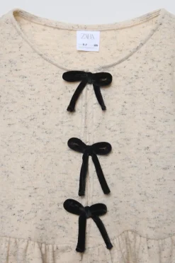 Niños ZARA 6 - 14 Años·Camisetas<CAMISETA SOFT TOUCH LAZOS