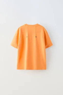 Niños ZARA 6 - 14 Años·Camisetas<CAMISETA SPORTY NÚMEROS RELIEVE