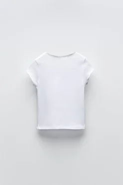 Niños ZARA 6 - 14 Años·Camisetas<CAMISETA STRASS
