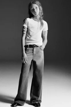 Niños ZARA 6 - 14 Años·Camisetas<CAMISETA STRASS