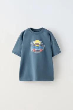 Niños ZARA 6 - 14 Años·Camisetas<CAMISETA SURF ROAD TRIP