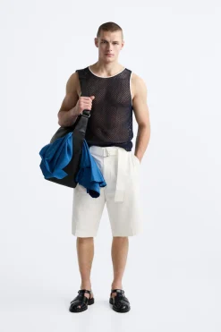 New CAMISETA TANK CONTRASTE Hombre Camisetas