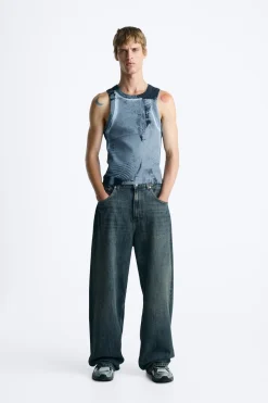 Online CAMISETA TANK ESTAMPADO ABSTRACTO Hombre Camisetas