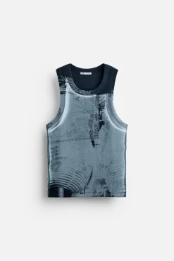 Online CAMISETA TANK ESTAMPADO ABSTRACTO Hombre Camisetas