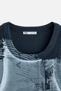 Online CAMISETA TANK ESTAMPADO ABSTRACTO Hombre Camisetas