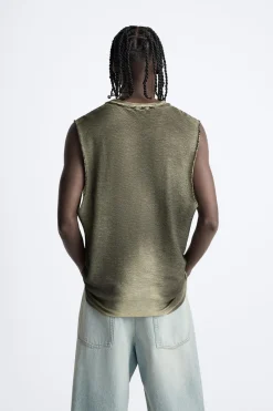 Discount CAMISETA TANK ESTAMPADO COMBINADO Hombre Jerséis / Chaquetas