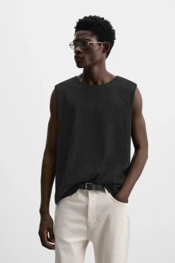 Best CAMISETA TANK ESTRUCTURA Hombre Camisetas