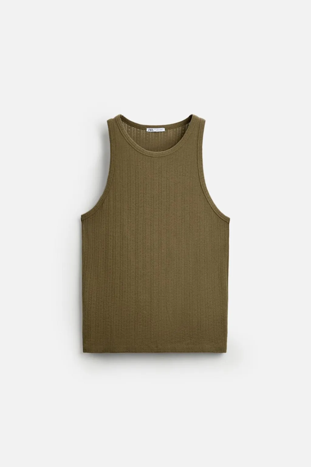 New CAMISETA TANK ESTRUCTURA CALADOS Hombre Camisetas