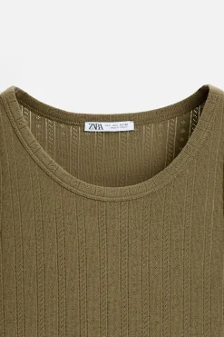 New CAMISETA TANK ESTRUCTURA CALADOS Hombre Camisetas